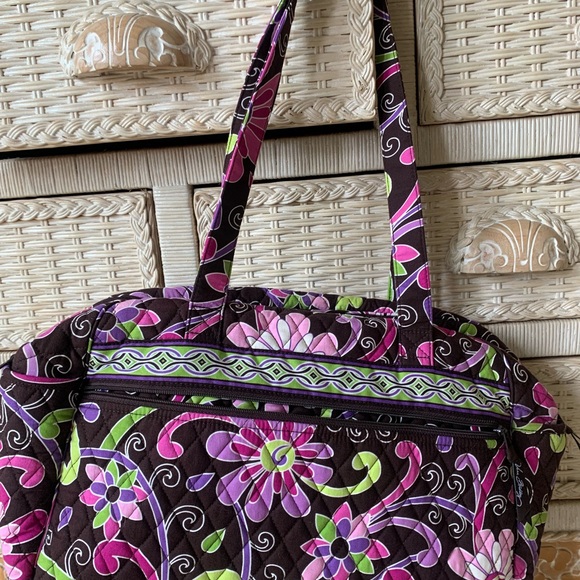 Vera Bradley Cotton Weekender; Shoulder, Satchel, Duffel, Travel,… - Picture 10 of 12